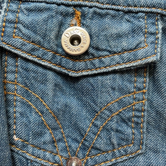 Vintage d&g denim dress - Picture 2 of 6